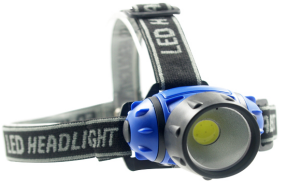 3W COB Head Lamp/Dry Battery