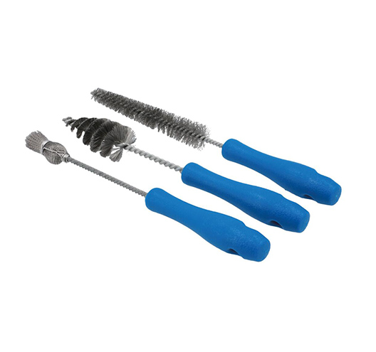 3PC Injector Sleeve Cup/Seat/Bore Cleaning Brush Kit