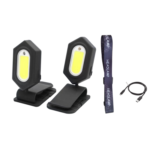Multifunctional rechargeable tire repair light