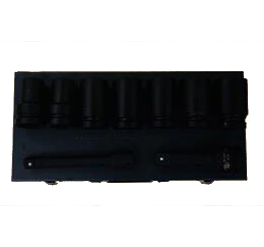 8PC 1” Drive Impact DeepSocket Set