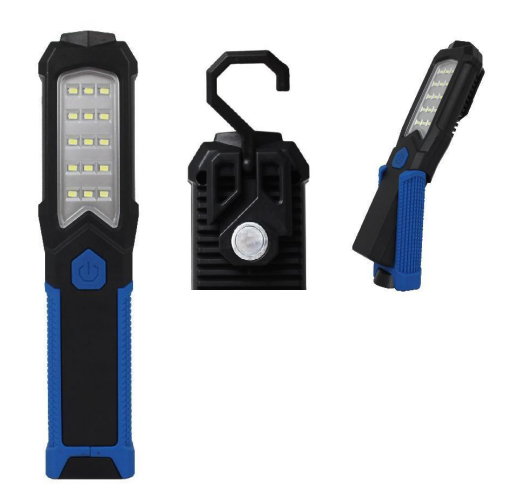 400 Lumen Swivel LED WorklightW/Flashlight Dry Battery