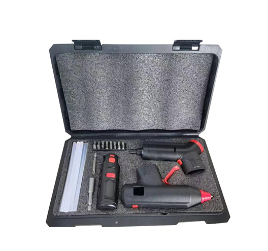 3.7V 1*2500mAh Li-ion Screwdriver + Hot Melt Glue Gun set