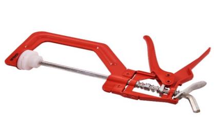 One hand operated clamp 4"