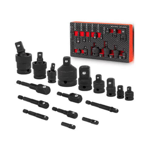 17 Piece Socket Adapter Set