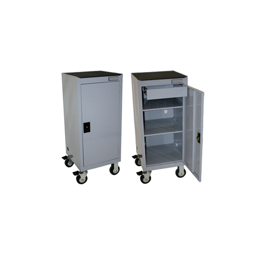 Diagnostic trolley with drawer