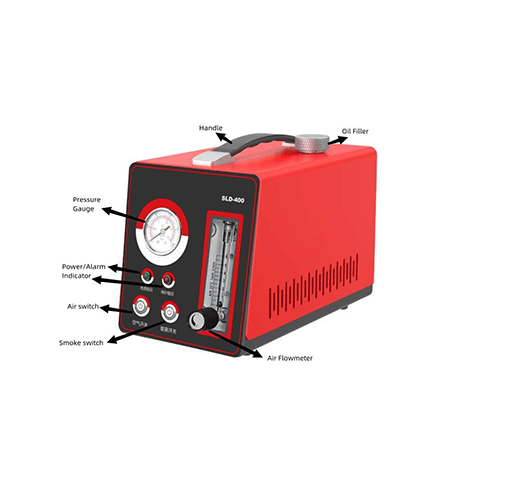 Automobile smoke leak detector
