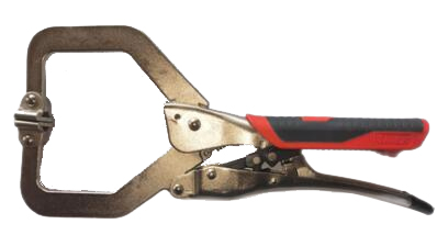 Self-adjustment Locking Plier,With Swivel Pad （7C-Clamp)