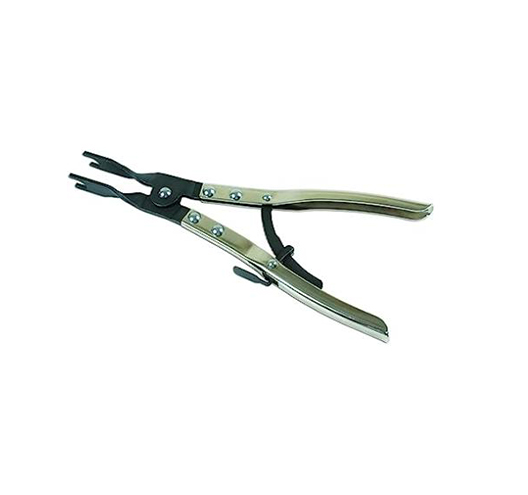 Exhaust pipe clamp removal pliers
