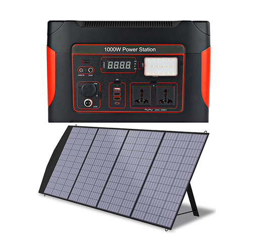 1000W Solar Power Station + 200W Solar Panel