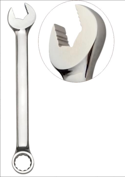 16Pcs XL Combination Wrench Set With anti-slip open end