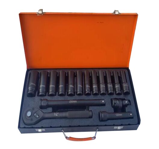 16PC 1/2" DR DEEP IMPACTSOCKET SET