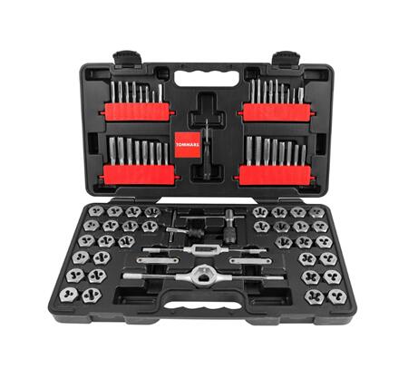 75Pc SAE & Metric Tap and Die Set