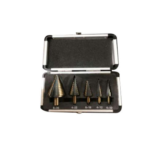 5pc HSS step drill set
