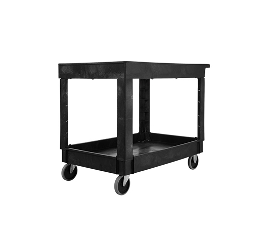 Two Shelf Utility Cart -40" x 24" x 31-1/4"