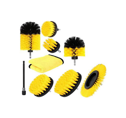 8Pcs Drill Brush Set