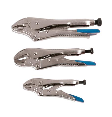 3pcs Locking Pliers Set