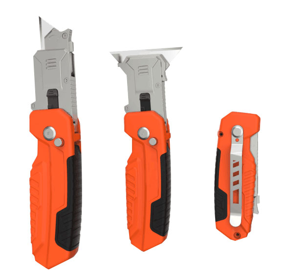 Folding Utility Knife withscraper