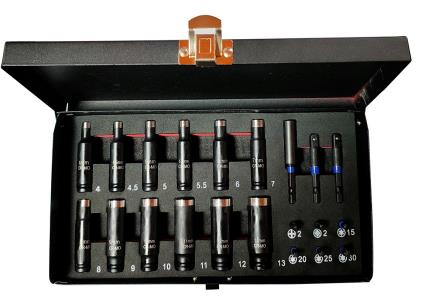 21Pcs 1/4" Dr.Impact SocketSet