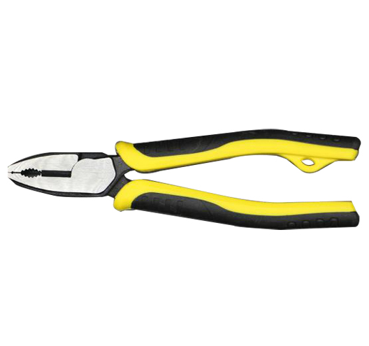 6" Eccentric force saving combination pliers