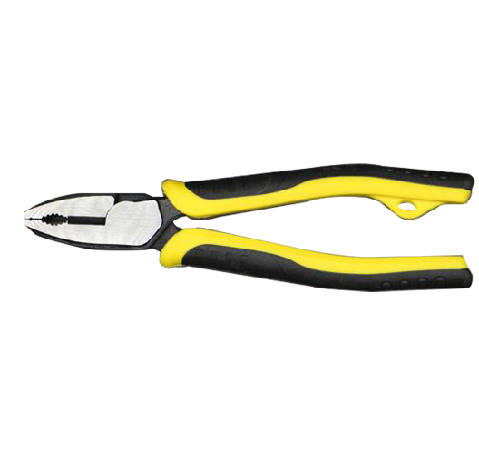 8" Eccentric force saving combination pliers