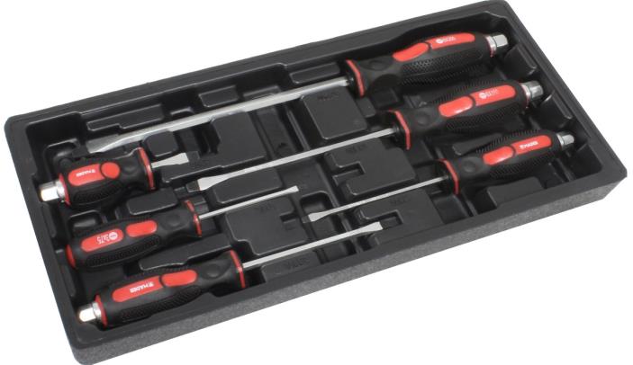  6PC Go Thru Screwdriver Set