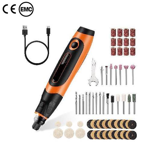 3.6V Cordless Rotary Tool Kit with 74pcs Accessories