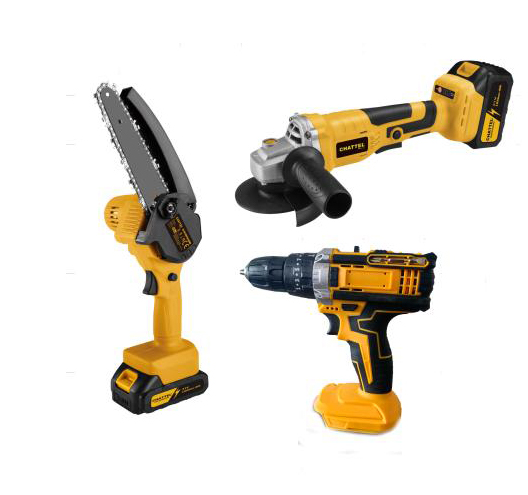 cordless impact wrench&grinder&drill set