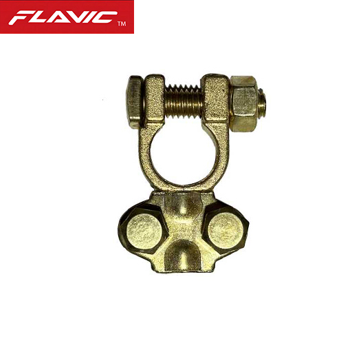 Top Post Terminal End,Brass