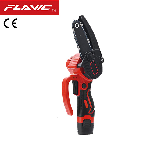 12V 1300mAh Cordless 4" Chain Saw