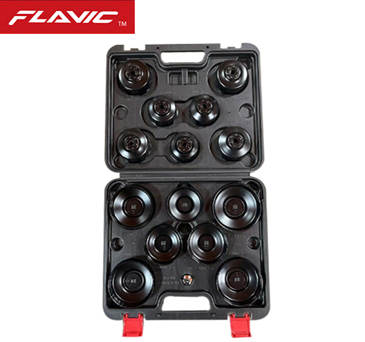 15pc Oil Filter Cap Wrench Set