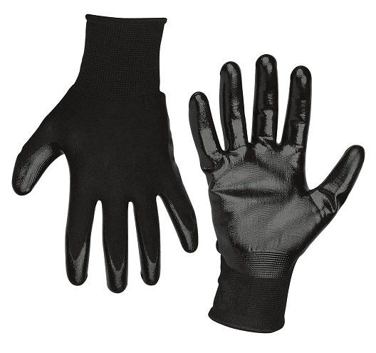 6-Pack Nitrile Dip Gloves