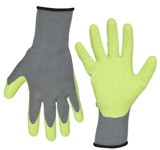Crinkle Latex Dip Gloves