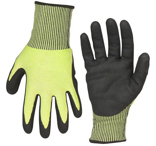 Cut Resistant Sandy Nitrile Dip Gloves