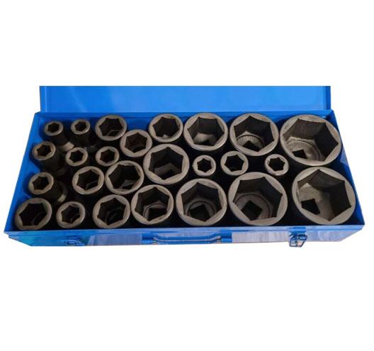 25 pc 1'' Impact deep socket set