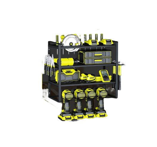 16.5" 4 Layers Power Tool Storage Rack