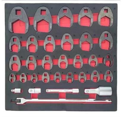 32pc Crowfoot Flare Nut Wrench Set