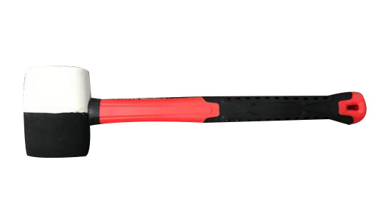 Rubber Hammer,Multi-Color-8oz