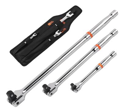 3-Piece Breaker Bar Set