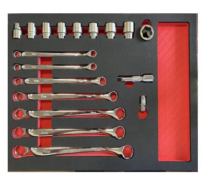 18PC Bolt Extractor Offset Socket Wrench Set