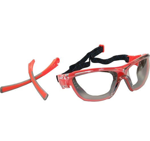 PC lens anti fog and wear resistant safety glasses