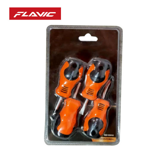 4Pcs Screwdriver Set With Two-Color Handle