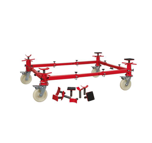 900kg Adjustable 4-Post Vehicle Moving Dolly