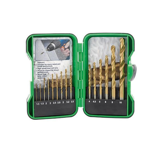 15PC Drill Bit Set