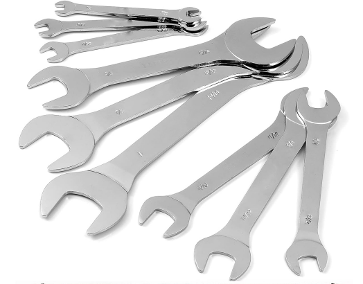 9pc Super Thin Wrench Set，SAE