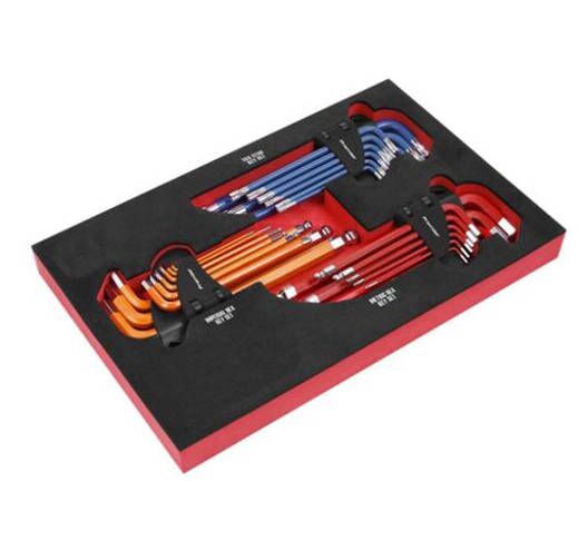 27pc hex key wrench set