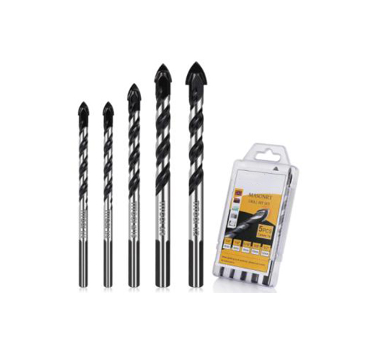 5Pcs Glass Drill Set