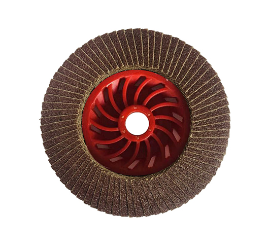 115MM 5/8"-11 Aluminum Oxide Flap Disc-Plastic Buckle-10pcs