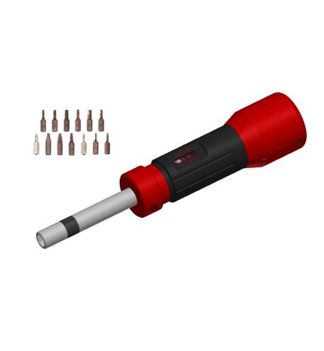 14Pcs 1/4" Torque Screwdriver Set