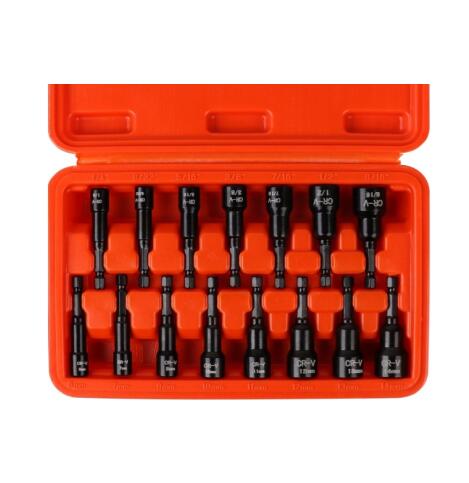 15-Piece Impact Nut Driver Set