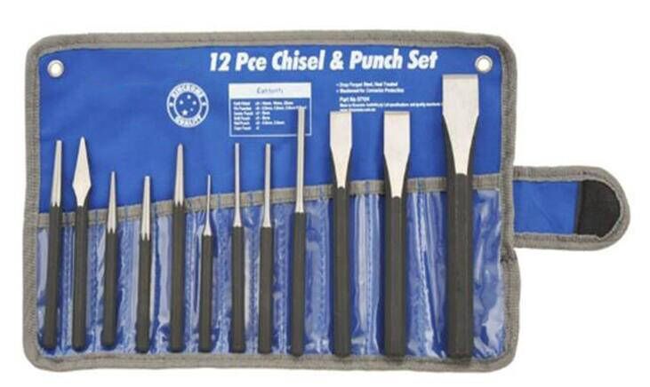 12PC Punch & Chisel Set